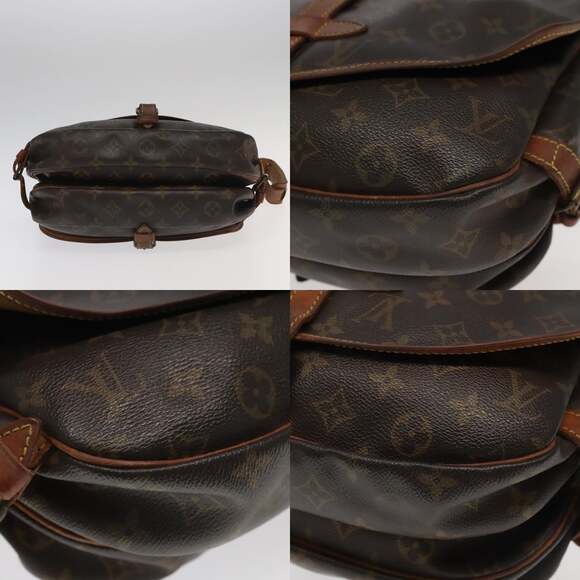 LOUIS VUITTON Monogram Saumur 30 Shoulder Bag M42256 - Picture 10 of 13